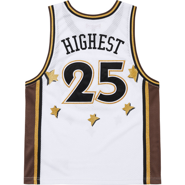 Supreme "All Star" Basketball Jersey White