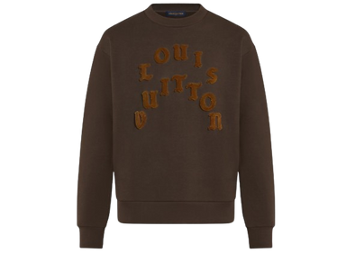 Louis Vuitton "Tuffetage - Brown" Crewneck Pre-owned