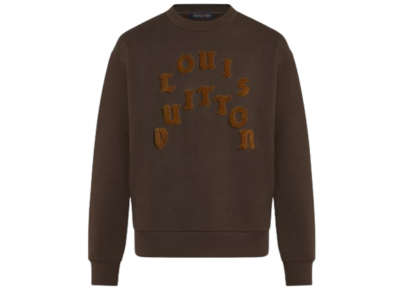 Louis Vuitton "Tuffetage - Brown" Crewneck Pre-owned