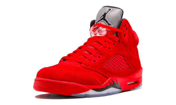 Jordan 5 Retro "Red Suede" (Worn)