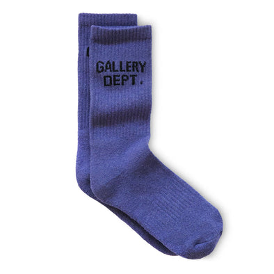 Gallery Dept. "Clean Logo" Socks Purple