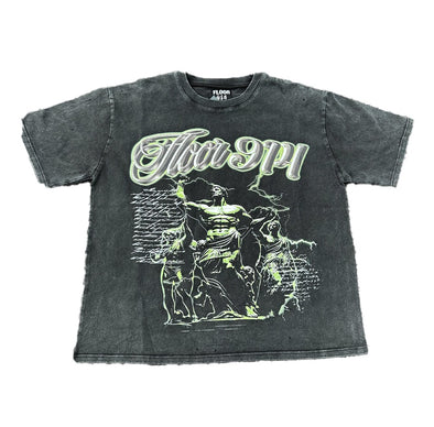 Floor 914 "Roman" Tee Black