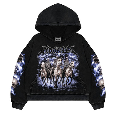 Floor 914 "Horseman" Hoodie Black