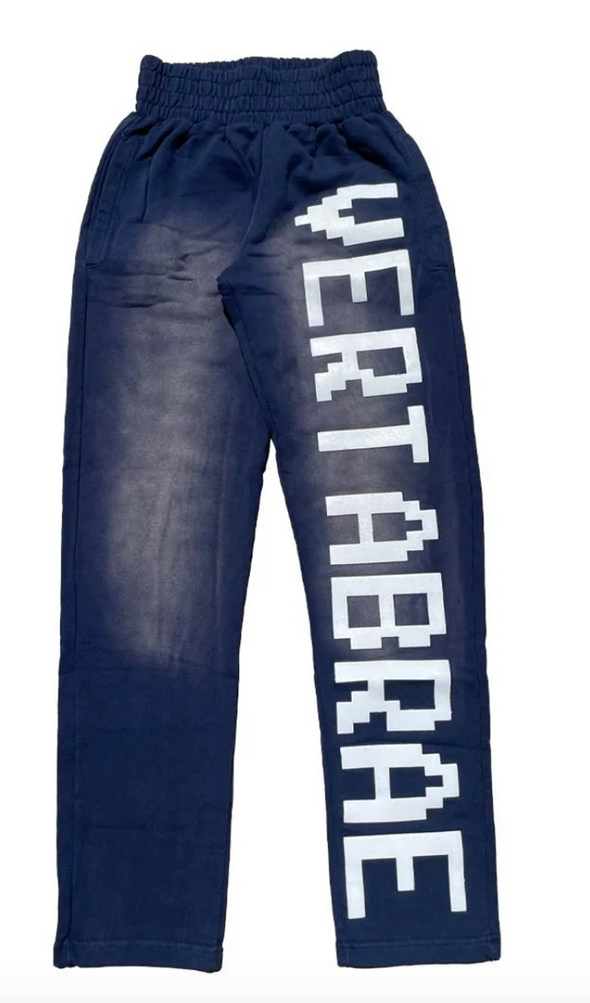 Vertabrae Sweatpants "Washed Navy"