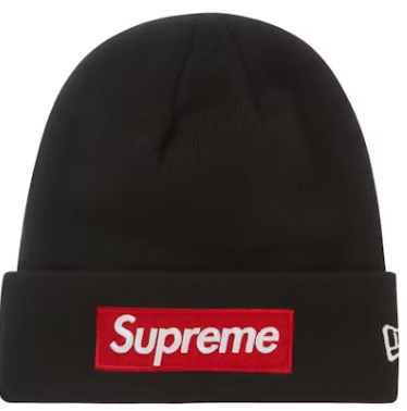 Supreme "Box Logo" Beanie Black/Red