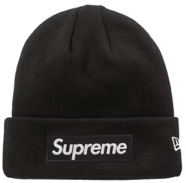 Supreme "Box Logo" Beanie Black/Black