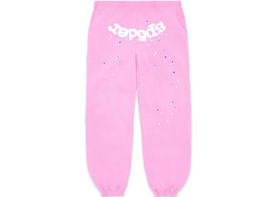 Sp5der "Websuit" Sweatpants Pink