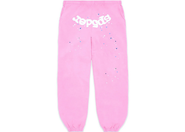 Sp5der "Websuit" Sweatpants Pink