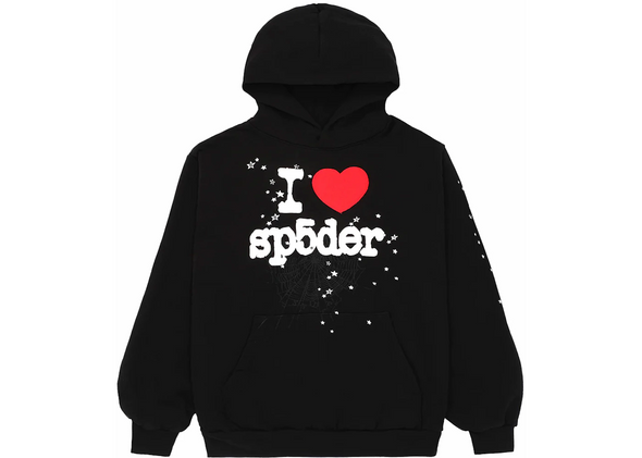 Sp5der "Souvenir" Hoodie Black