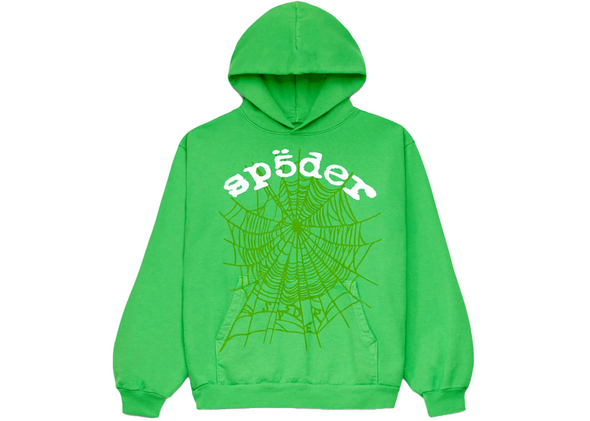 Sp5der "Legacy" Hoodie Green