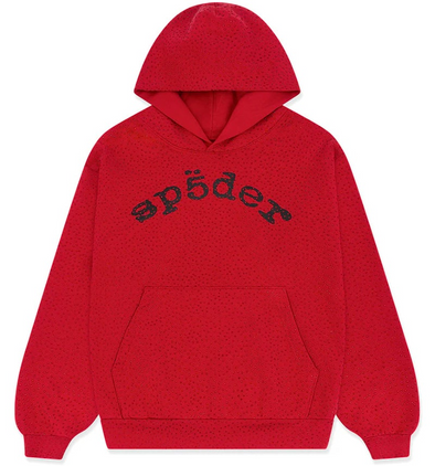 Sp5der "VVS" Hoodie Red