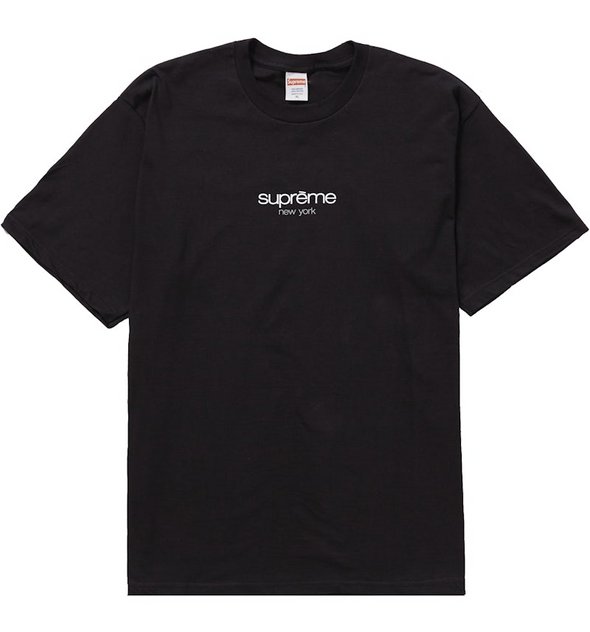 Supreme "Classic Logo" Tee Black