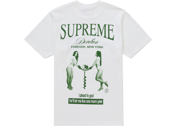 Supreme "Devotion" Tee White