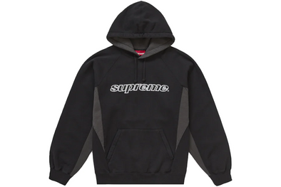 Supreme "Division" Hooded Sweatshirt Black