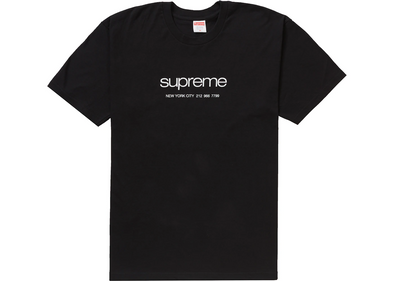 Supreme "Shop" tee Black