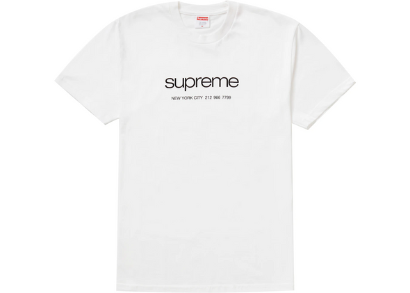 Supreme "Shop" Tee White