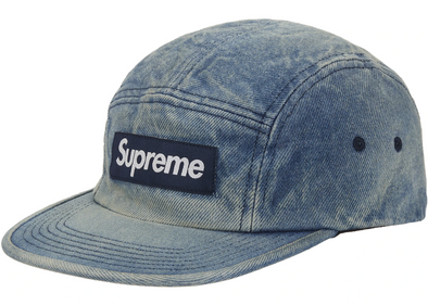 Supreme "Washed Chino Twill" Camp Cap Denim