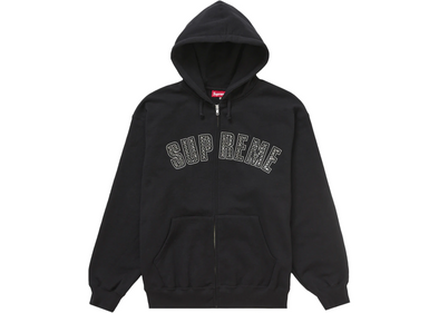 Supreme "B.B. Simon" Hooded Zip Up Black