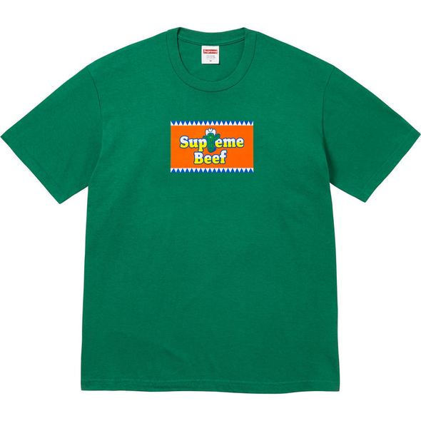 Supreme "Beef" Tee Light Pine