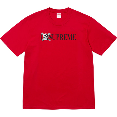 Supreme "Skull" Tee Red