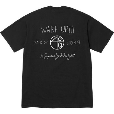 Supreme "40 Acres Spike" Tee Black