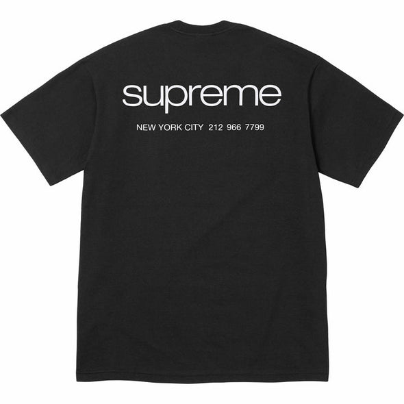 Supreme "NYC" Tee Black