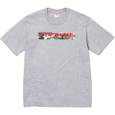 Supreme "Hardcore" Tee Heather Grey