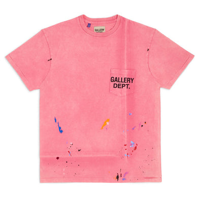 Gallery Dept. "Painted Vintage Logo" Tee Salmon