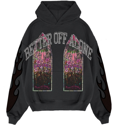 Who Decides War x A Boogie Wit Da Hoodie Black