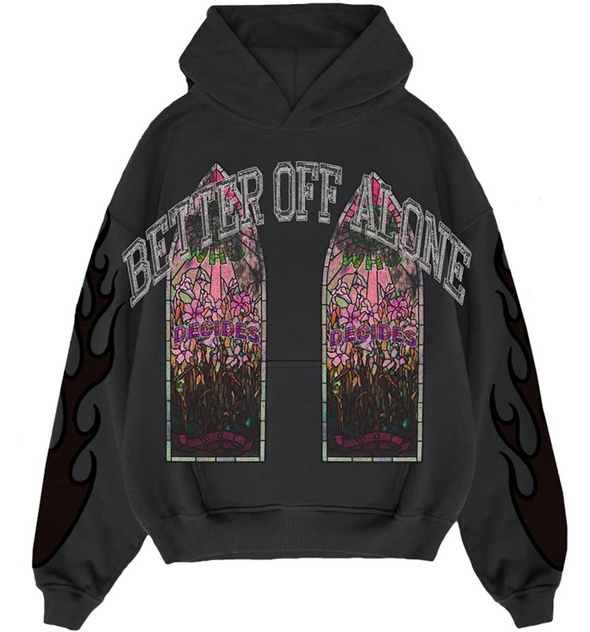 Who Decides War x A Boogie Wit Da Hoodie Black