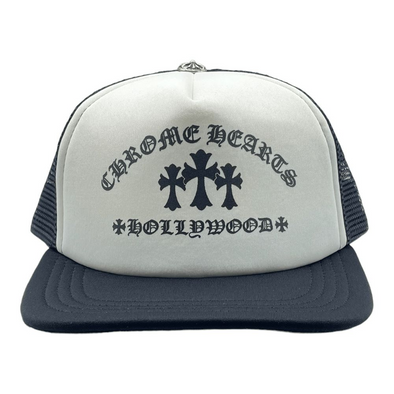 Chrome Hearts "Hollywood King Taco" Trucker Hat Black