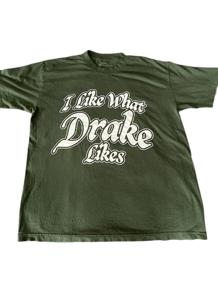 Drake x 21 Savage "I Like What Drake Likes" Tee Green