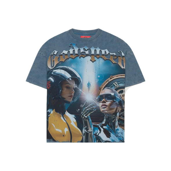 Godspeed "Chosen One" Tee Washed Blue