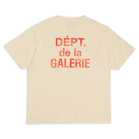 Gallery Dept. "French" Tee Cream/Orange