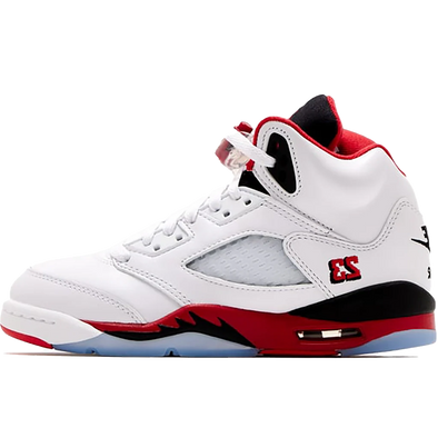 Jordan 5 Retro "Fire Red Black Tongue" (2025) Grade School