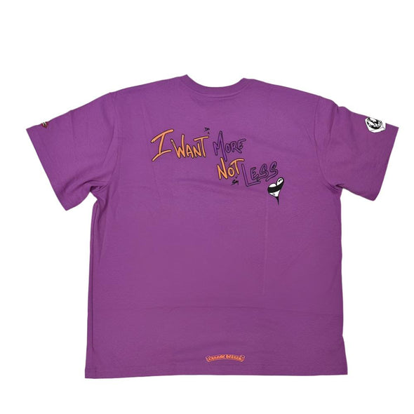 Chrome Hearts x Matty Boy "I Want More Not Less" Tee Purple