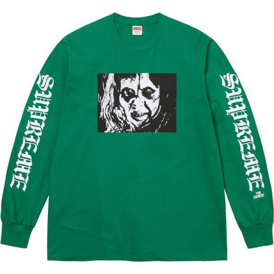 Supreme x The Exorcist "Mother" L/S Tee Green