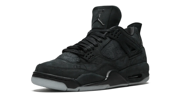 Jordan 4 Retro "Black - Kaws" (Worn Once)