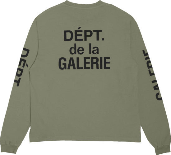 Gallery Dept. "French Collector" L/S Tee Olive