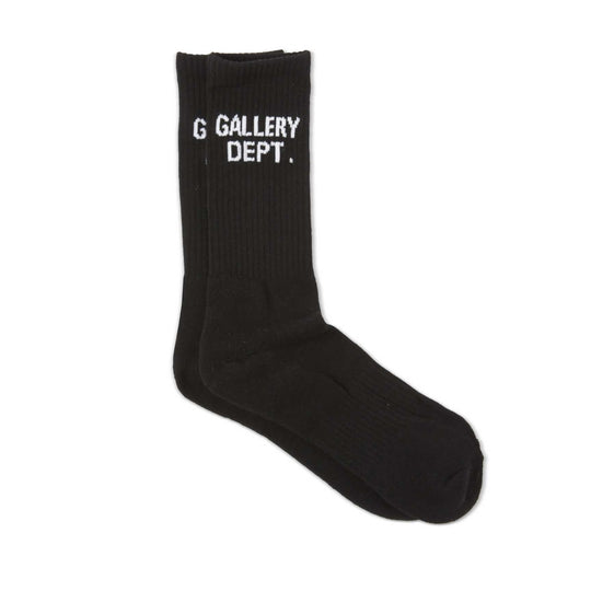 Gallery Dept. "Clean Logo" Socks Black