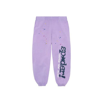 Sp5der "TC" Sweatpants Purple