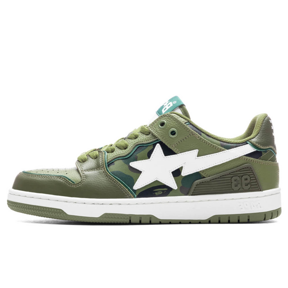 A Bathing Ape SK8 Sta "Olive Drab Green Camo"