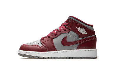 Jordan 1 Mid "Cherrywood Red" Grade School (Worn)