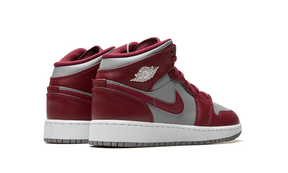 Jordan 1 Mid "Cherrywood Red" Grade School (Worn)