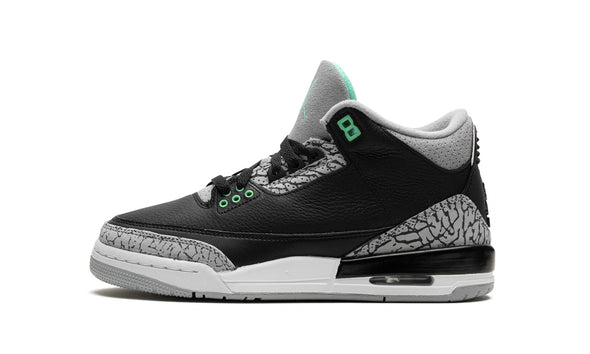 Jordan 3 Retro "Green Glow" Grade School