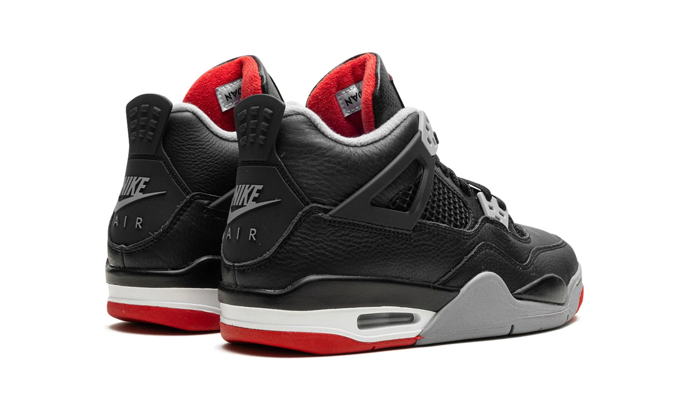 Air jordan 4 bred kids cheap