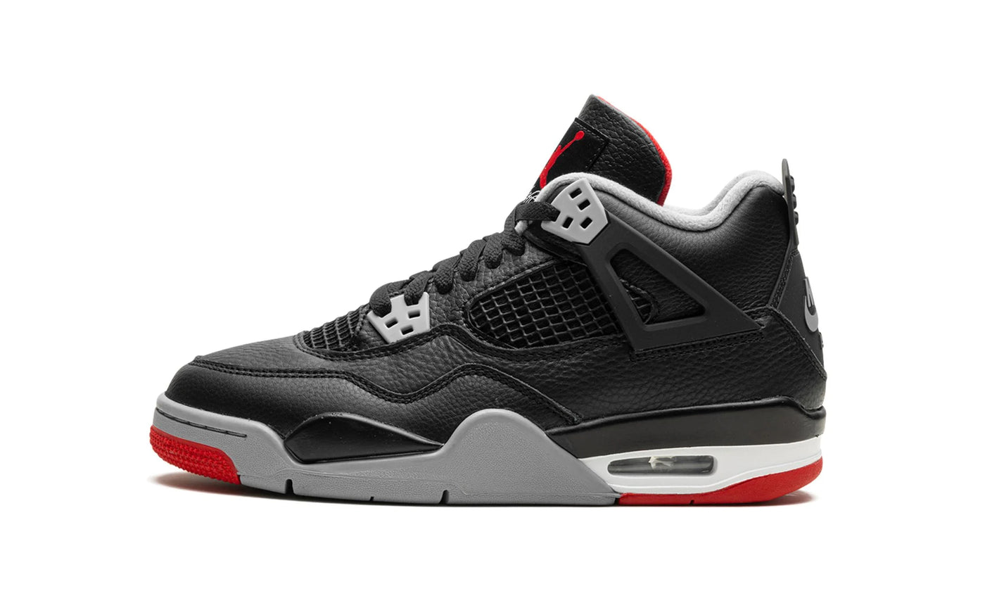 Jordan bred 4 grade school best sale