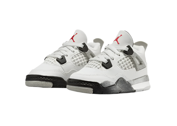 Jordan 4 Retro "White Cement" Toddler (2025)