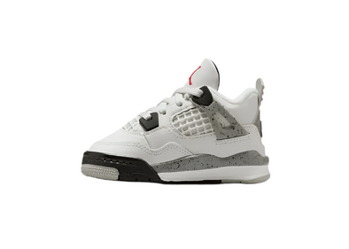 Jordan 4 Retro "White Cement" Toddler (2025)