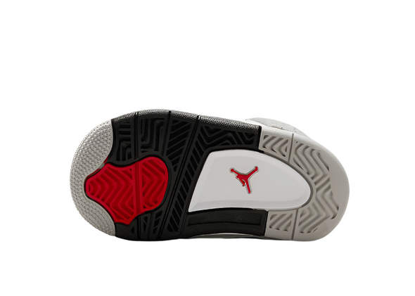 Jordan 4 Retro "White Cement" Toddler (2025)